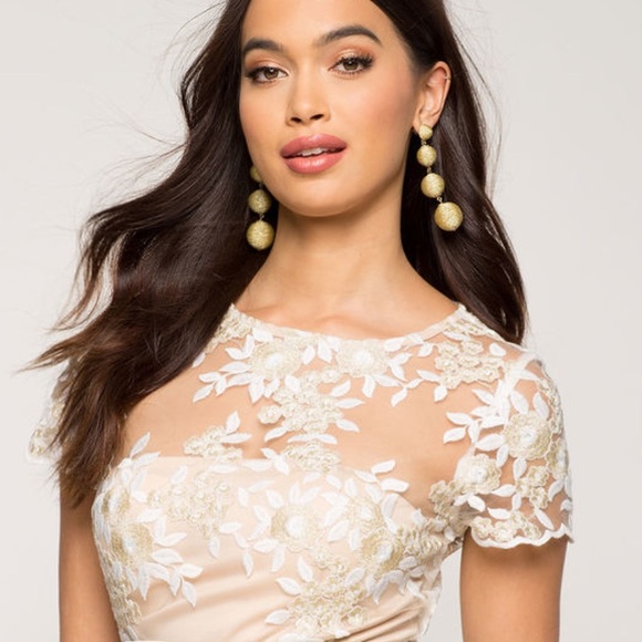 Angel metallic Flare Dress - Picture 3 of 6